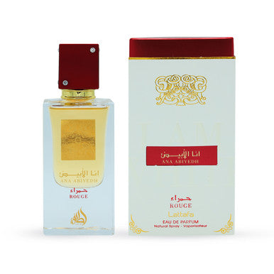 LATTAFA ANA ABIYEDH ROUGE 2.04 EAU DE PARFUM SPRAY