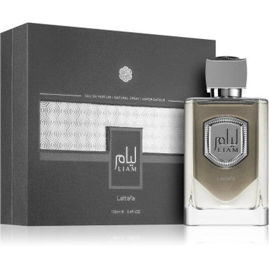 Lattafa Liam Grey 3.4 Eau De Parfum Spray - ACCEXO