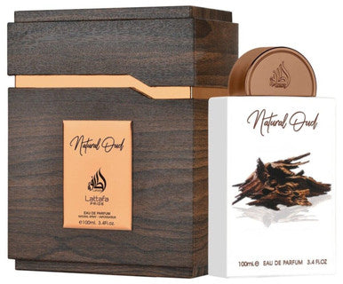 Lattafa Natural Oud 3.4 Eau De Parfum Spray - ACCEXO