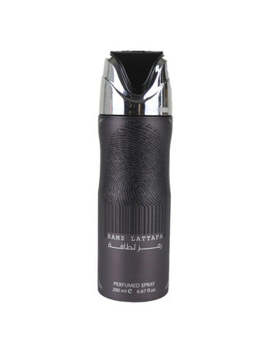 LATTAFA RAMZ SILVER 6.7 PERFUMED BODY SPRAY