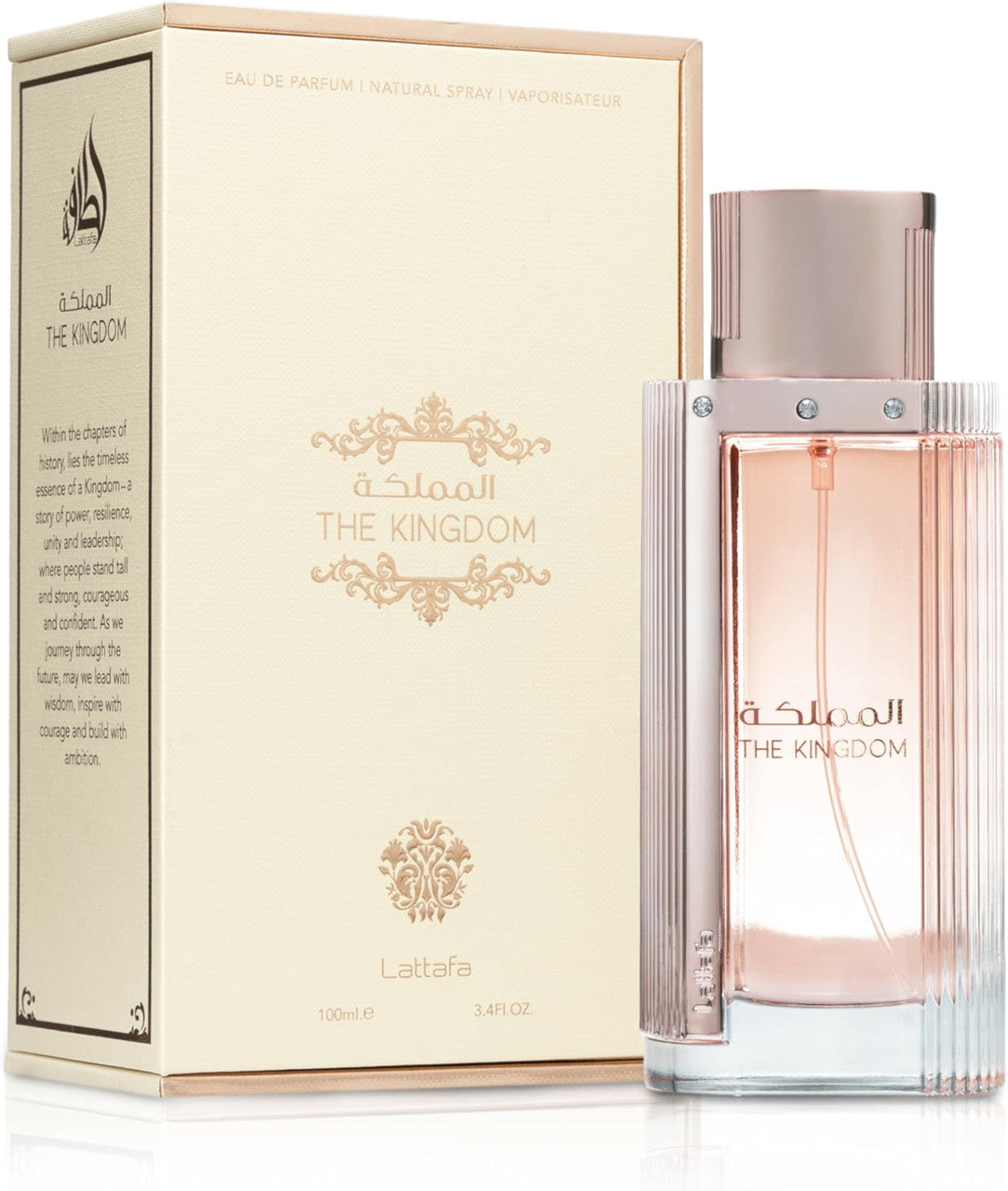 LATTAFA THE KINGDOM 3.4 EAU DE PARFUM SPRAY FOR WOMEN
