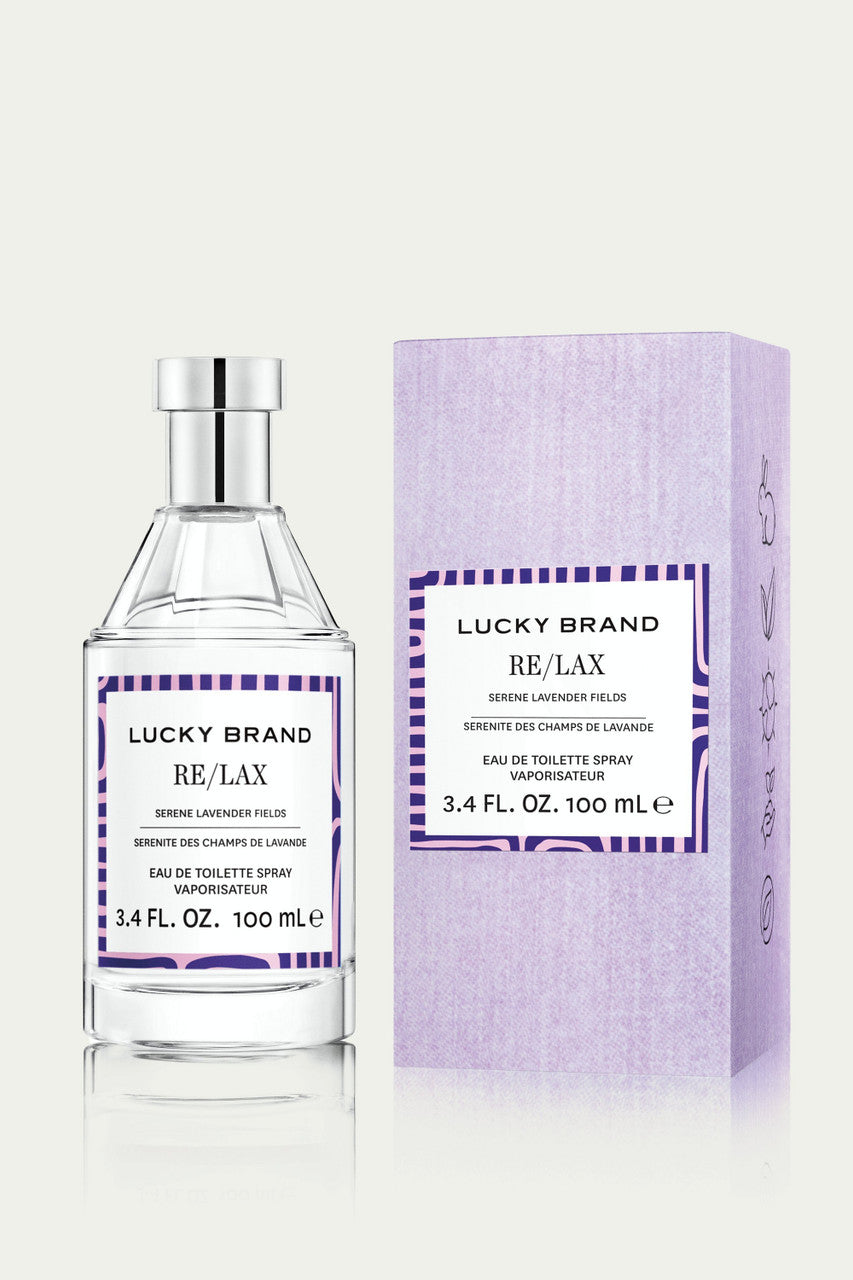 LUCKY BRAND RE/LAX 3.4 EAU DE TOILETTE SPRAY
