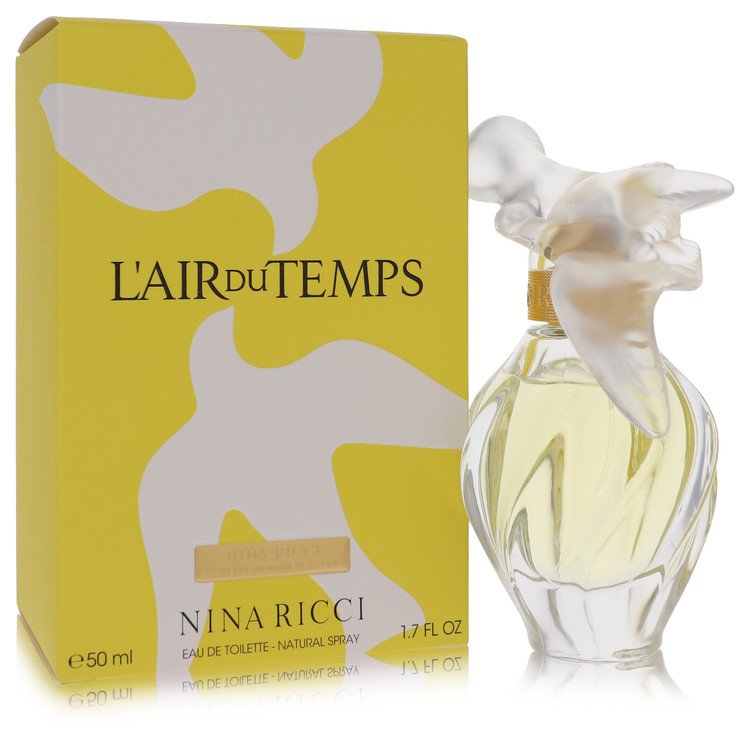 L'air Du Temps Perfume By Nina Ricci Eau De Toilette Spray With Bird Cap