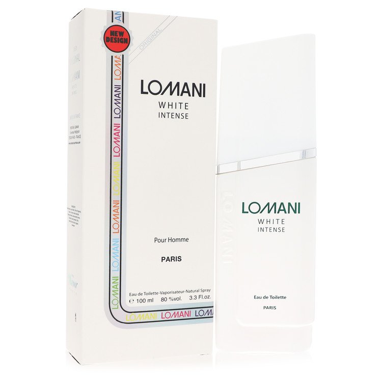 Lomani - Lomani White Intense Cologne By Lomani Eau De Toilette Spray. SKU: 526050