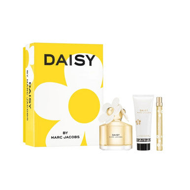 Marc Jacobs Daisy 3 Pcs Set For Women: 3.3 Eau De Toilette Spray + 0.33 Eau De Toilette Spray + 2.5 Body Lotion. - ACCEXO