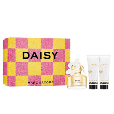 Marc Jacobs Daisy 3 Pcs Set For Women: 1.6 Eau De Toilette Spray + 2.5 Body Lotion + 2.5 Shower Gel - ACCEXO