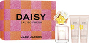 MARC JACOBS DAISY EAU SO FRESH 3 PCS SET FOR WOMEN: 2.5 EAU DE TOILETTE SPRAY + 2.5 BODY LOTION + 2.5 SHOWER GEL.
