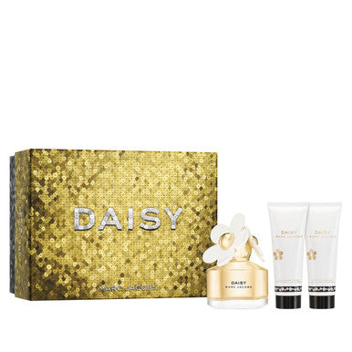 Marc Jacobs Daisy 3 Pcs Set For Women: 1.6 Eau De Toilette Spray + 2.5 Body Lotion + 2.5 Shower Gel. - ACCEXO