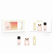 MICHAEL KORS 3 PCS EAU DE PARFUM MINI SET FOR WOMEN: GORGEOUS! 0.17 + WONDERLUST 0.14 + SEXY AMBER 0.17
