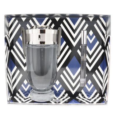 Paco Rabanne Invictus 2 Pcs Set For Men: 6.7 Eau De Toilette Spray + 0.34 Eau De Toilette Spray - ACCEXO