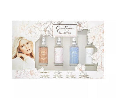 Jessica Simpson 4 Pcs X 0.5 Eau De Parfum Spray Set For Women: Fancy + Signature + I Fancy You + Fancy Love - ACCEXO