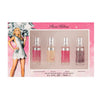 PARIS HILTON 4 PCS X 0.5 EAU DE PARFUM SPRAY SET FOR WOMEN: CAN CAN BURLESQUE + CAN CAN + HEIRESS + PARIS HILTON BY PARIS HILTON