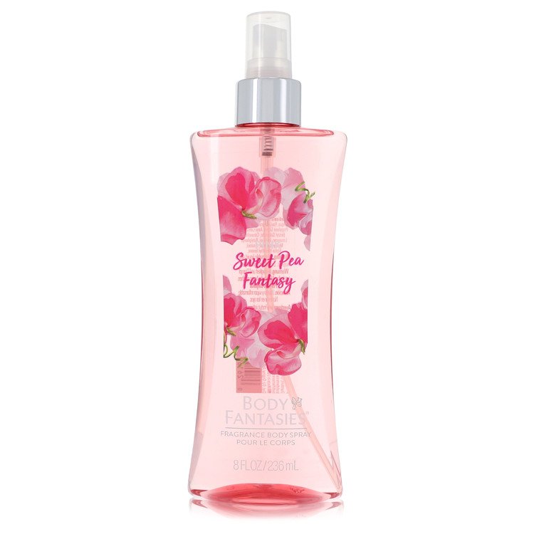 Body Fantasies Signature Pink Sweet Pea Fantasy Perfume By Parfums De Coeur Body Spray