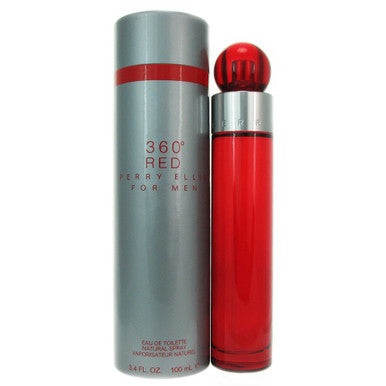 360 Red 3.4 Eau De Toilette Spray For Men - ACCEXO
