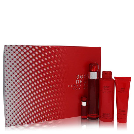 Perry Ellis 360 Red Cologne By Perry Ellis Gift Set