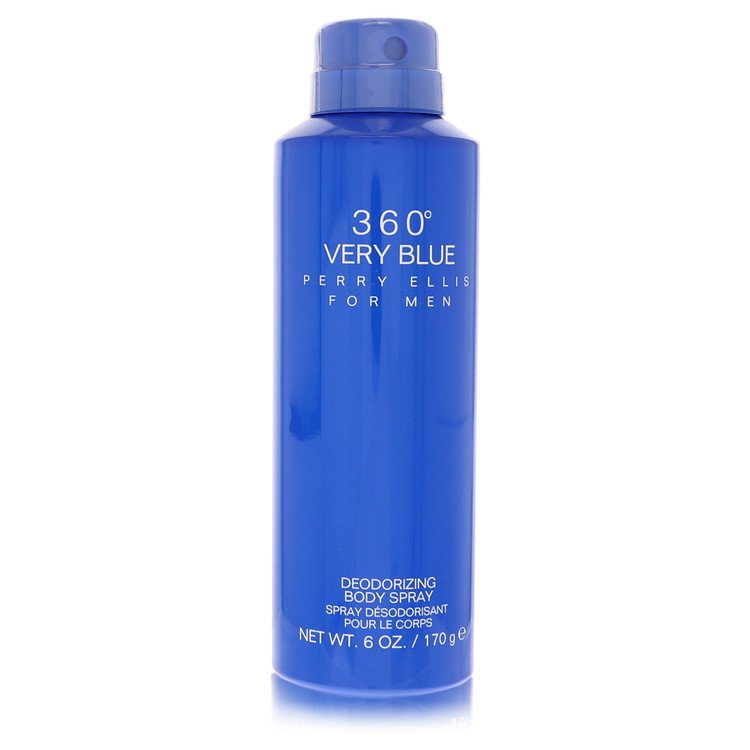 Perry Ellis 360 Very Blue Cologne By Perry Ellis Body Spray (unboxed)