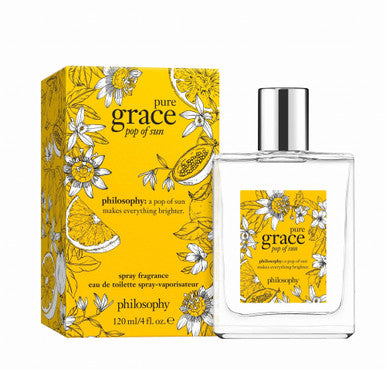 Philosophy Pure Grace Pop Of Sun 2 Oz Eau De Toilette Spray For Women - ACCEXO