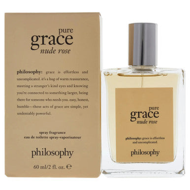 Philosophy Pure Grace Nude Rose 2 Oz Eau De Toilette Spray - ACCEXO