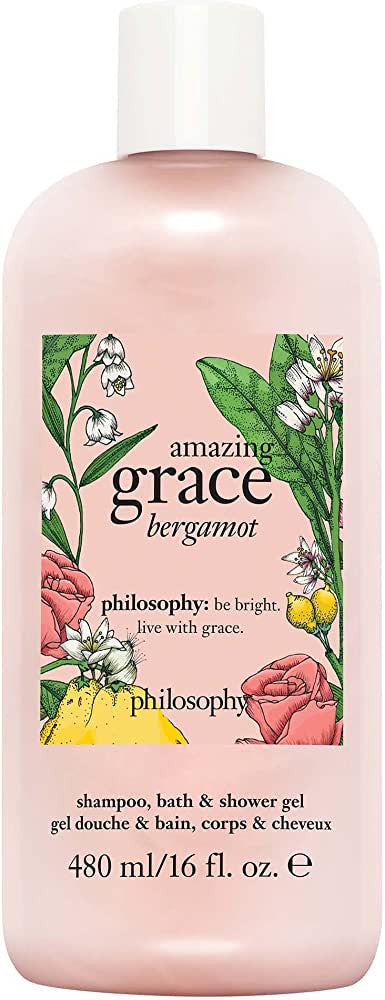 PHILOSOPHY AMAZING GRACE BERGAMOT 16 OUNCES SHAMPOO, BATH & SHOWER GEL