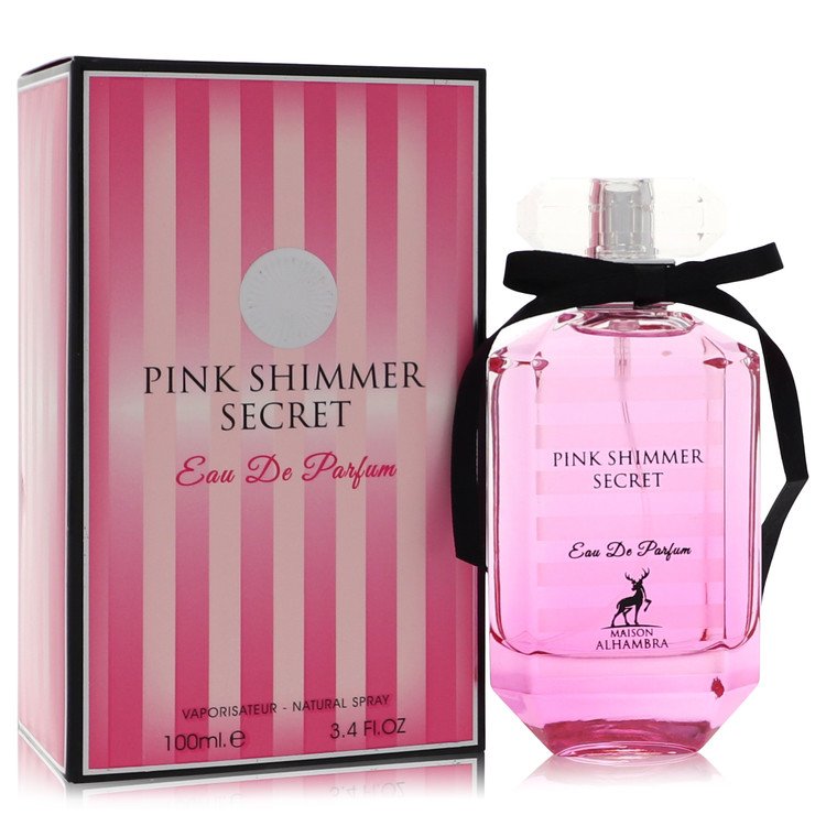 Pink Shimmer Secret Perfume By Maison Alhambra Eau De Parfum Spray