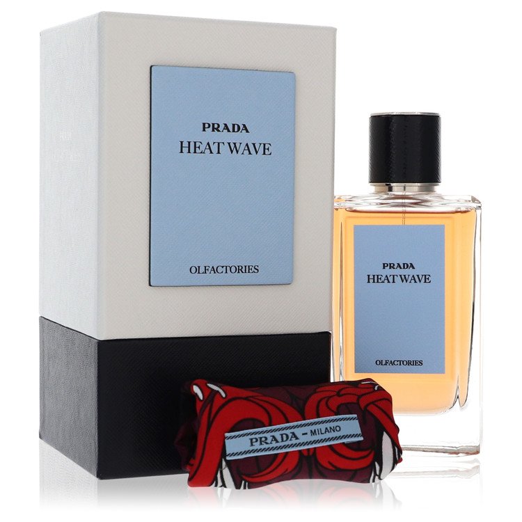 Prada Olfactories Heat Wave Cologne By Prada Eau De Parfum Spray with Gift Pouch (Unisex)