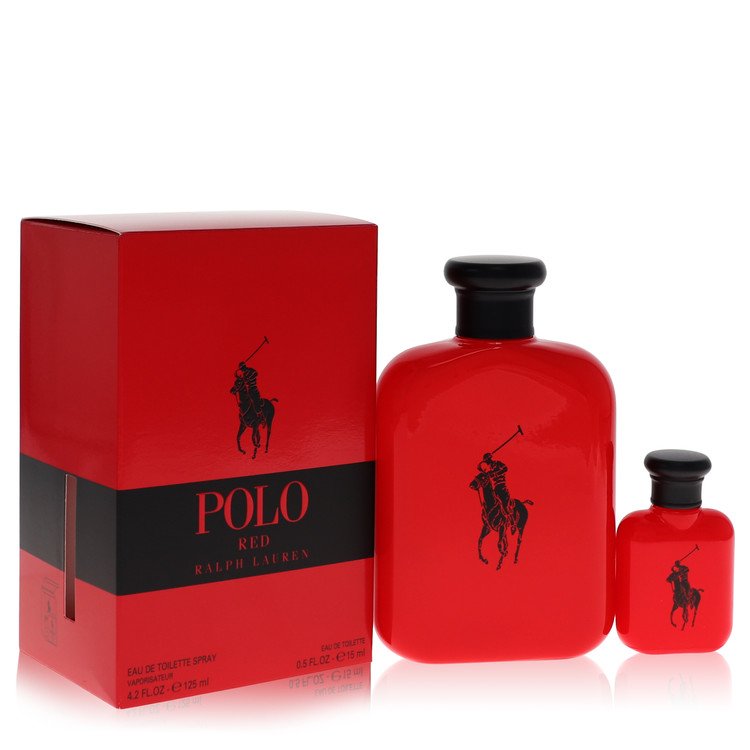 Polo Red Cologne By Ralph Lauren Gift Set