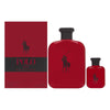 POLO RED 2 PCS SET FOR MEN: 4.2 EAU DE TOILETTE + 0.5 EAU DE TOILETTE