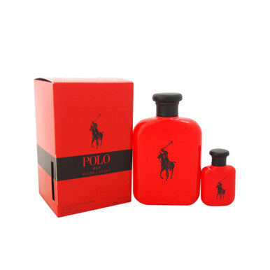 Polo Red 2 Pcs Set For Men: 4.2 Eau De Toilette + 0.5 Eau De Toilette - ACCEXO