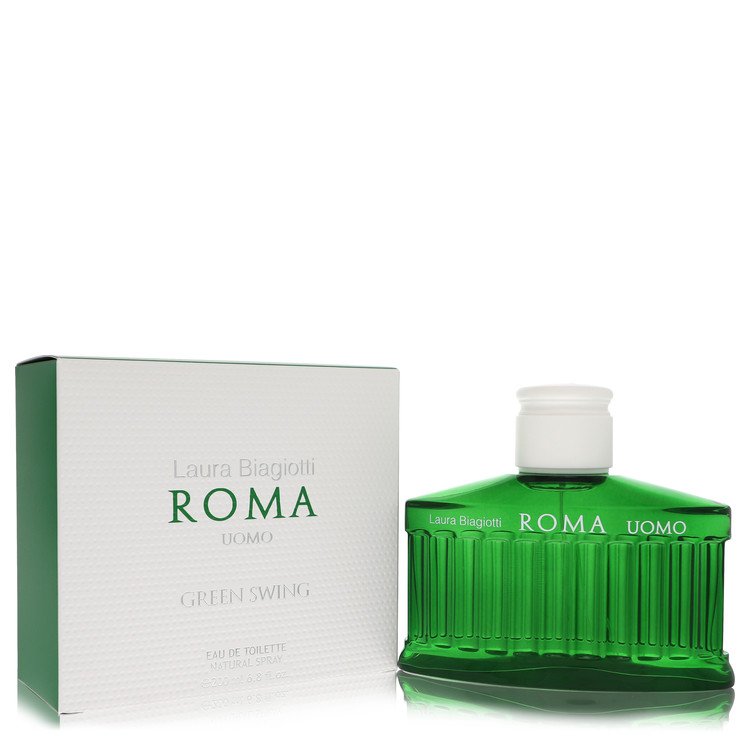 Laura Biagiotti - Roma Uomo Green Swing Cologne By Laura Biagiotti Eau De Toilette Spray. SKU: 566065