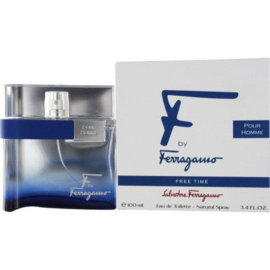 Salvatore Ferragamo F By Ferrgamo Free Time 3.4 Eau De Toilette Spray - ACCEXO