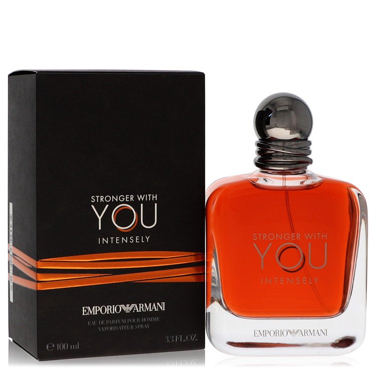 Giorgio Armani - Stronger With You Intensely Cologne By Giorgio Armani Eau De Parfum Spray. SKU: 547632