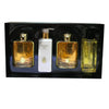 TEQUILA GOLD 4 PCS SET FOR MEN: 3.3 EAU DE PARFUM SPRAY + 3.3 AFTER SHAVE + 5.7 BODY LOTION + 5.7 SHOWER GEL BY TEQUILA