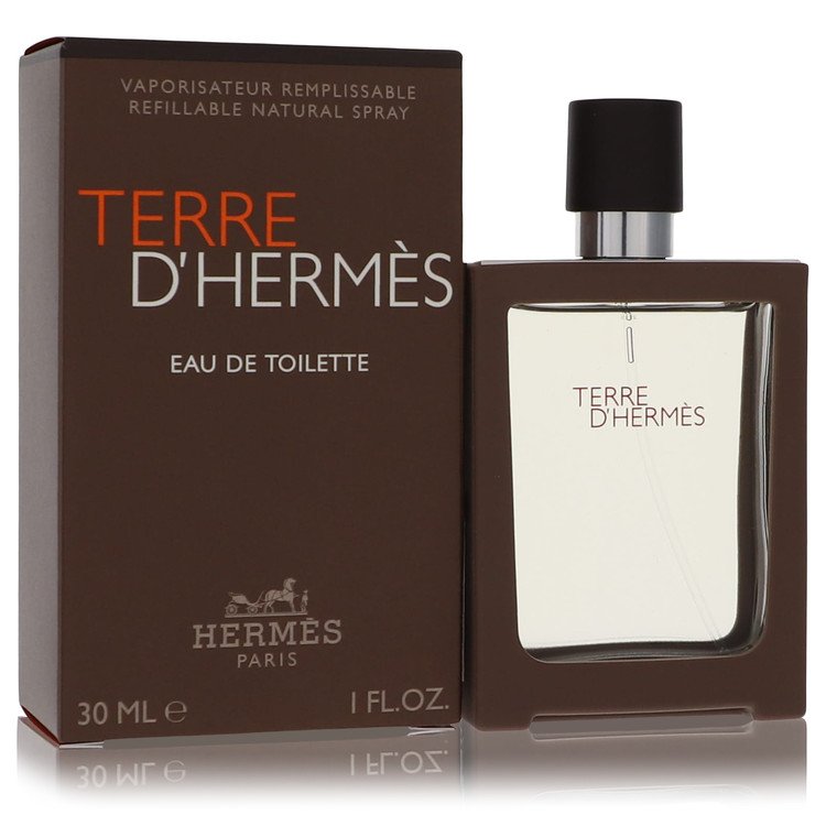 Hermes - Terre D'hermes Cologne By Hermes Eau De Toilette Spray Spray Refillable. SKU: 558559