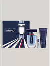 TOMMY HILFIGER IMPACT 3 PCS SET FOR MEN: 3.4 EAU DE TOILETTE SPRAY + 0.14 EAU DE TOILETTE SPRAY + 3.4 SHAMPOO BY TOMMY HILFIGER