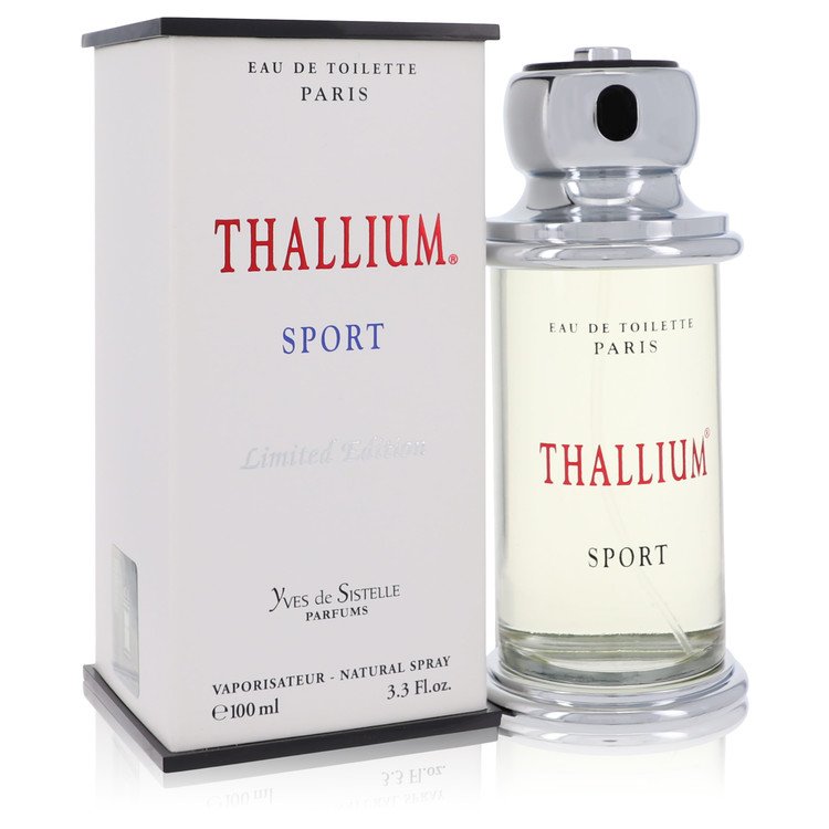 Parfums Jacques Evard - Thallium Sport Cologne By Parfums Jacques Evard Eau De Toilette Spray. SKU: 460497