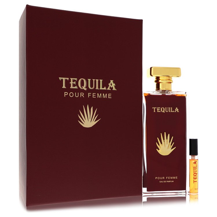 Tequila Perfumes - Tequila Pour Femme Red Perfume By Tequila Perfumes Eau De Parfum Spray + Free .17 oz Mini EDP Spray. SKU: 547278