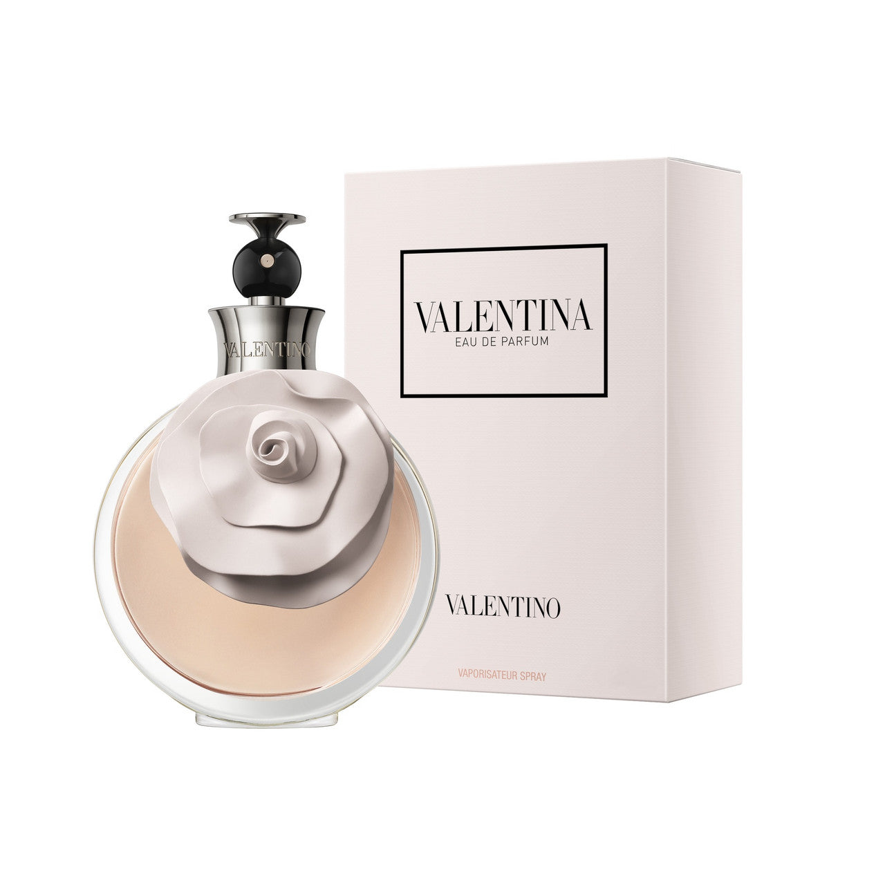 VALENTINA 2.7 EAU DE PARFUM SPRAY bottle alongside its packaging box.
