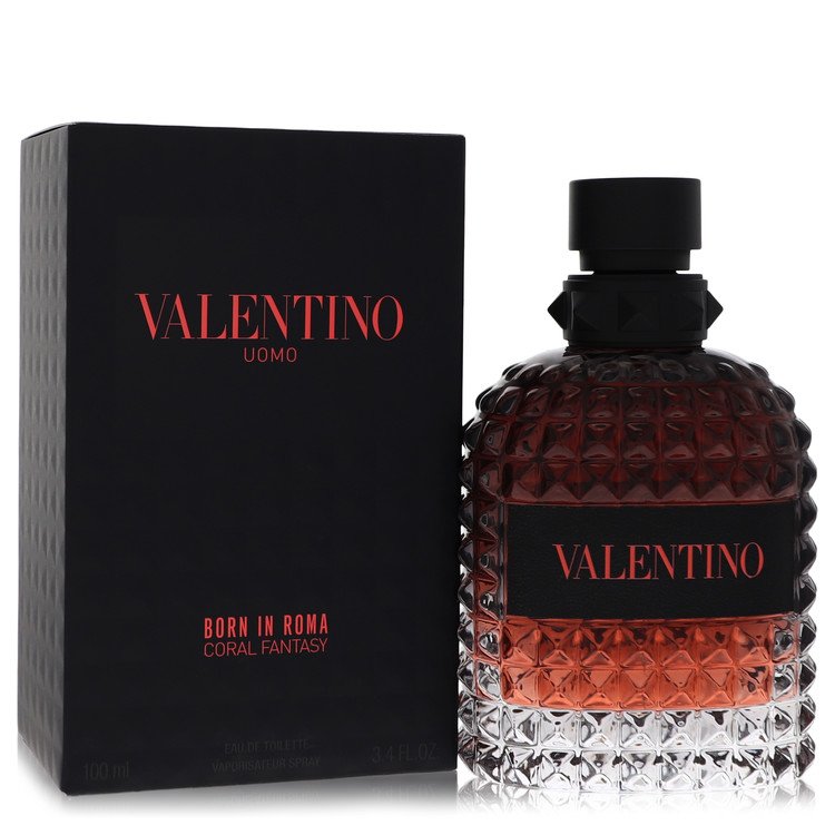 Valentino Uomo Born In Roma Coral Fantasy Cologne By Valentino Eau De Toilette Spray