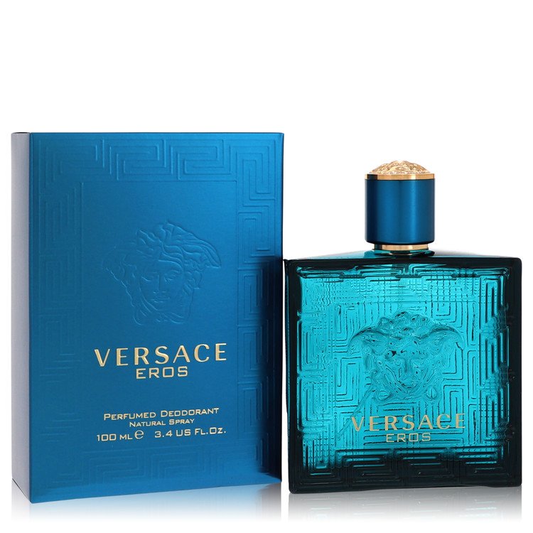 Versace - Versace Eros Cologne By Versace Deodorant Spray. SKU: 536341
