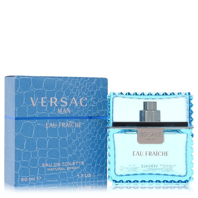 Versace Man Cologne By Versace Eau Fraiche Eau De Toilette Spray (Blue)