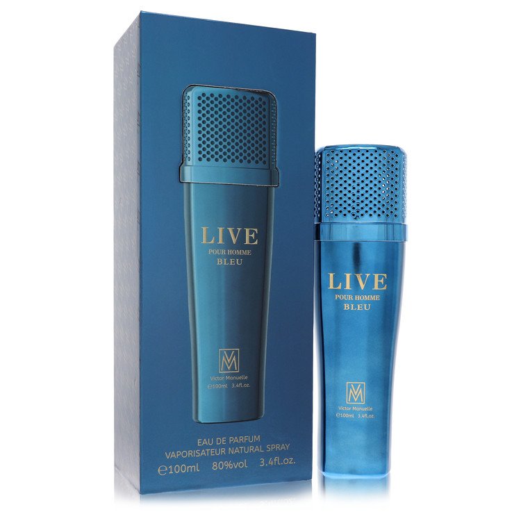 Victor Manuelle - Victor Manuelle Live Bleu Cologne By Victor Manuelle Eau De Parfum Spray. SKU: 566002