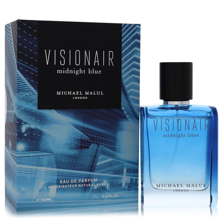 Visionair Midnight Blue Cologne By Michael Malul Eau De Parfum Spray