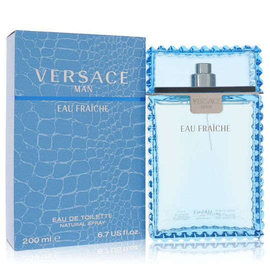 Versace Man Cologne By Versace Eau Fraiche Eau De Toilette Spray (Blue)