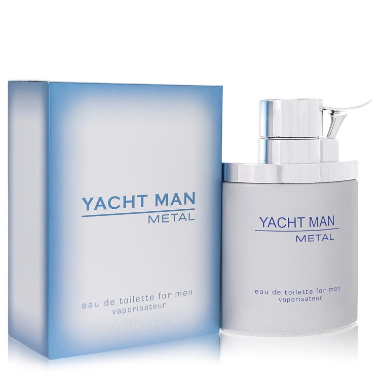 Yacht Man Metal Cologne By Myrurgia Eau De Toilette Spray