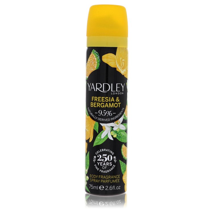 Yardley Freesia & Bergamot Perfume By Yardley London Body Fragrance Spray