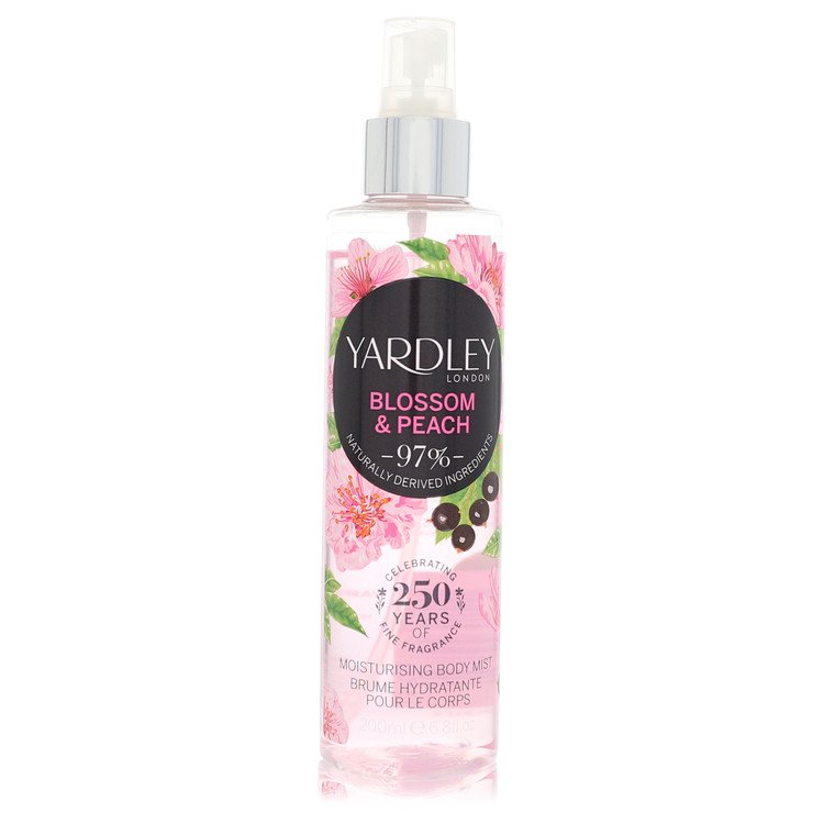 Yardley Blossom & Peach Perfume By Yardley London Moisturizing Body Mist