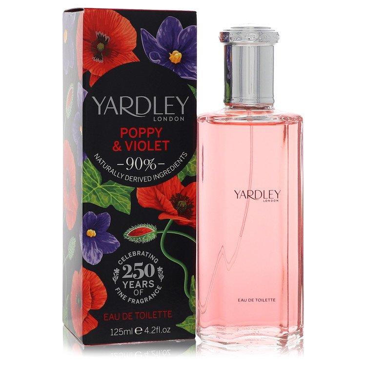 Yardley London - Yardley Poppy & Violet Perfume By Yardley London Eau De Toilette Spray. SKU: 552634