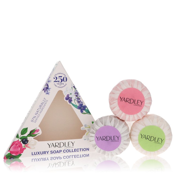 Yardley London Soaps Perfume By Yardley London English Rose + English Lavender + Lily Of The Valley Luxury Soaps