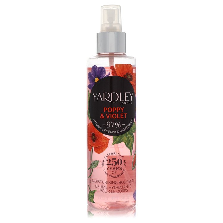 Yardley London - Yardley Poppy & Violet Perfume By Yardley London Body Mist. SKU: 552956