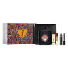 YSL BLACK OPIUM 4 PCS SET FOR WOMEN: 3 OZ EAU DE PARFUM + 0.04 LIPSTICK + 0.06 MASCARA + POUCH